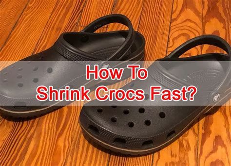 how can you shrink shoes|how to shrink rubber shoes.